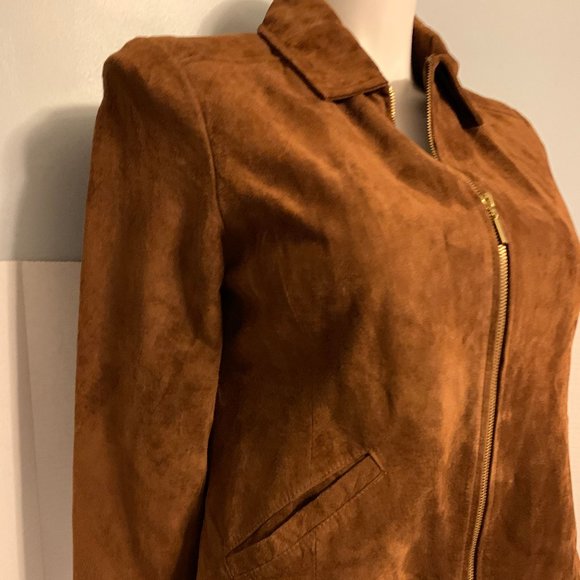 Suede Jacket L - Picture 2 of 2